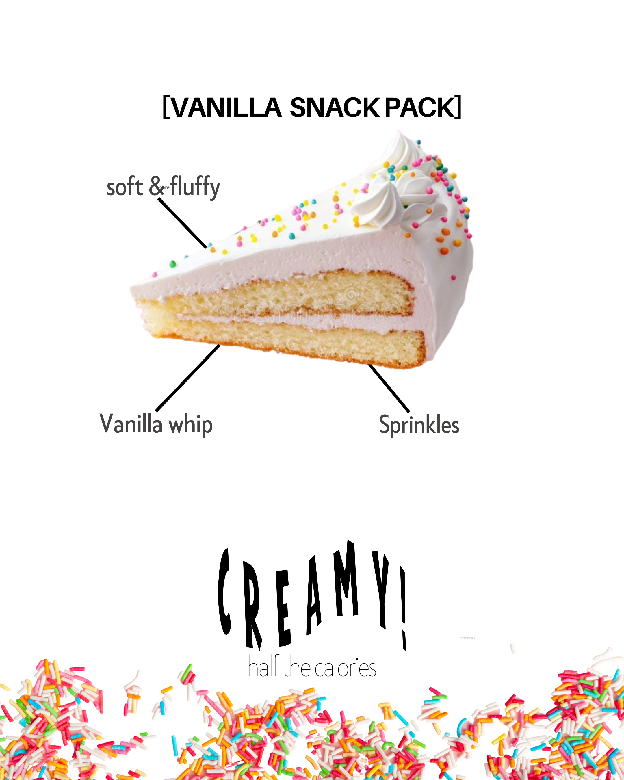 Vanilla Snack Pack